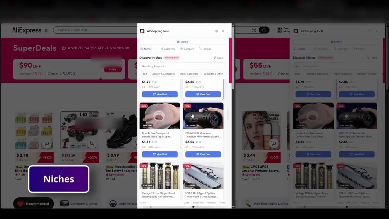 AliShopping Tools demo video