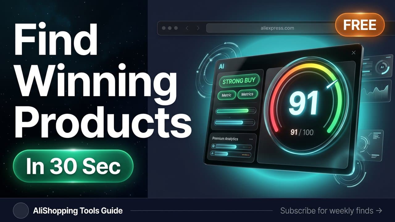 AliExpress product research features